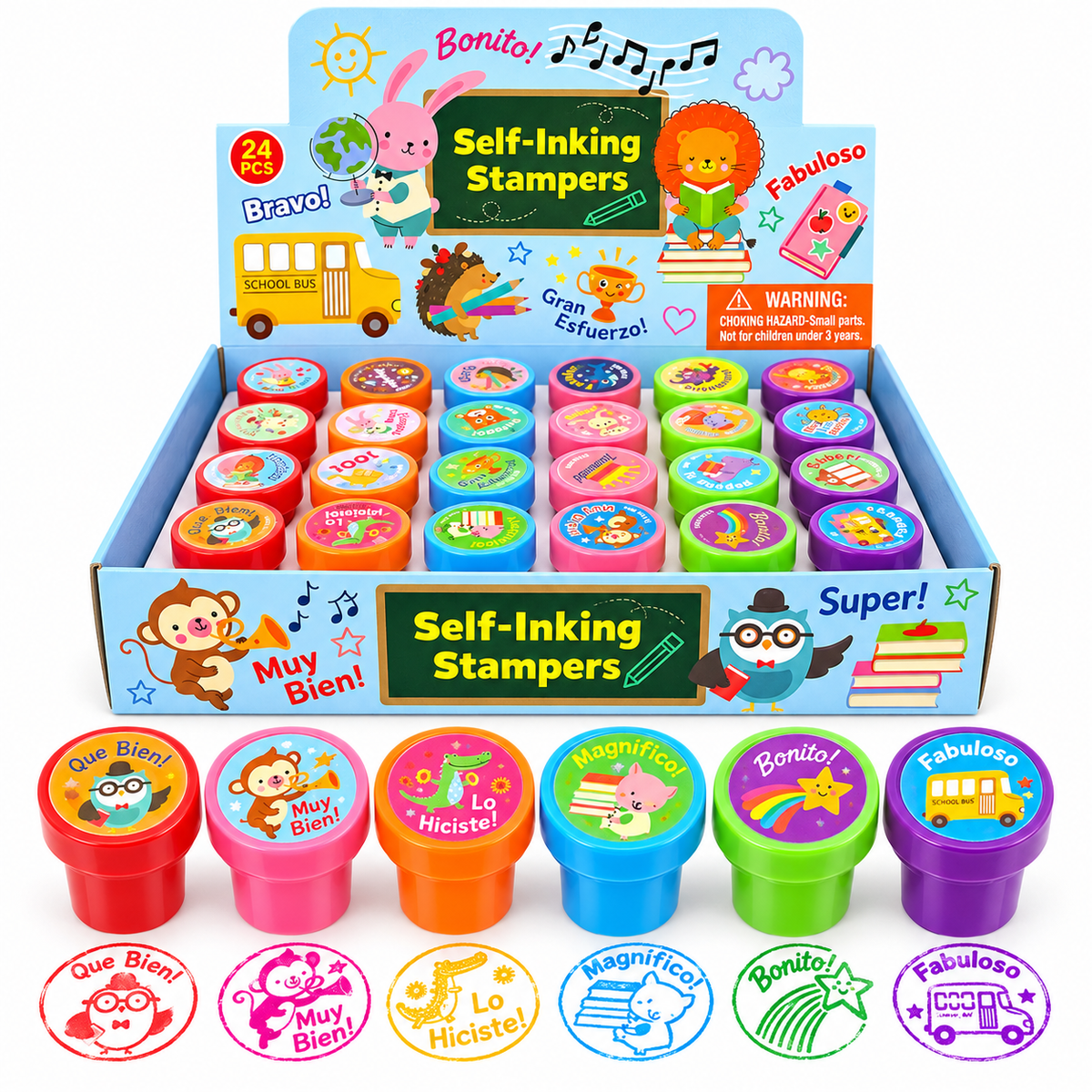 Spanish Teacher Encouragement Animal Stampers