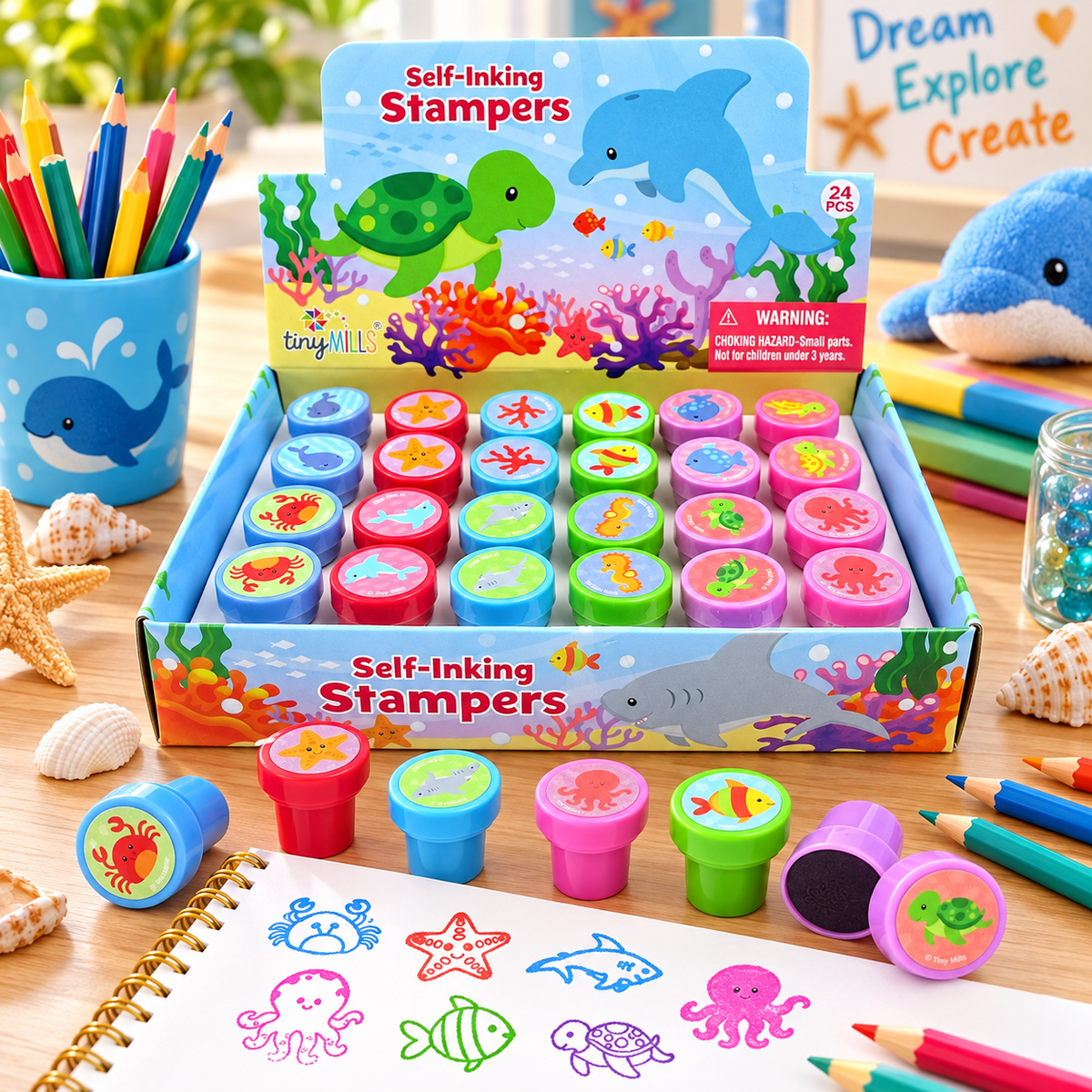 Sea Life Ocean Animals Stampers