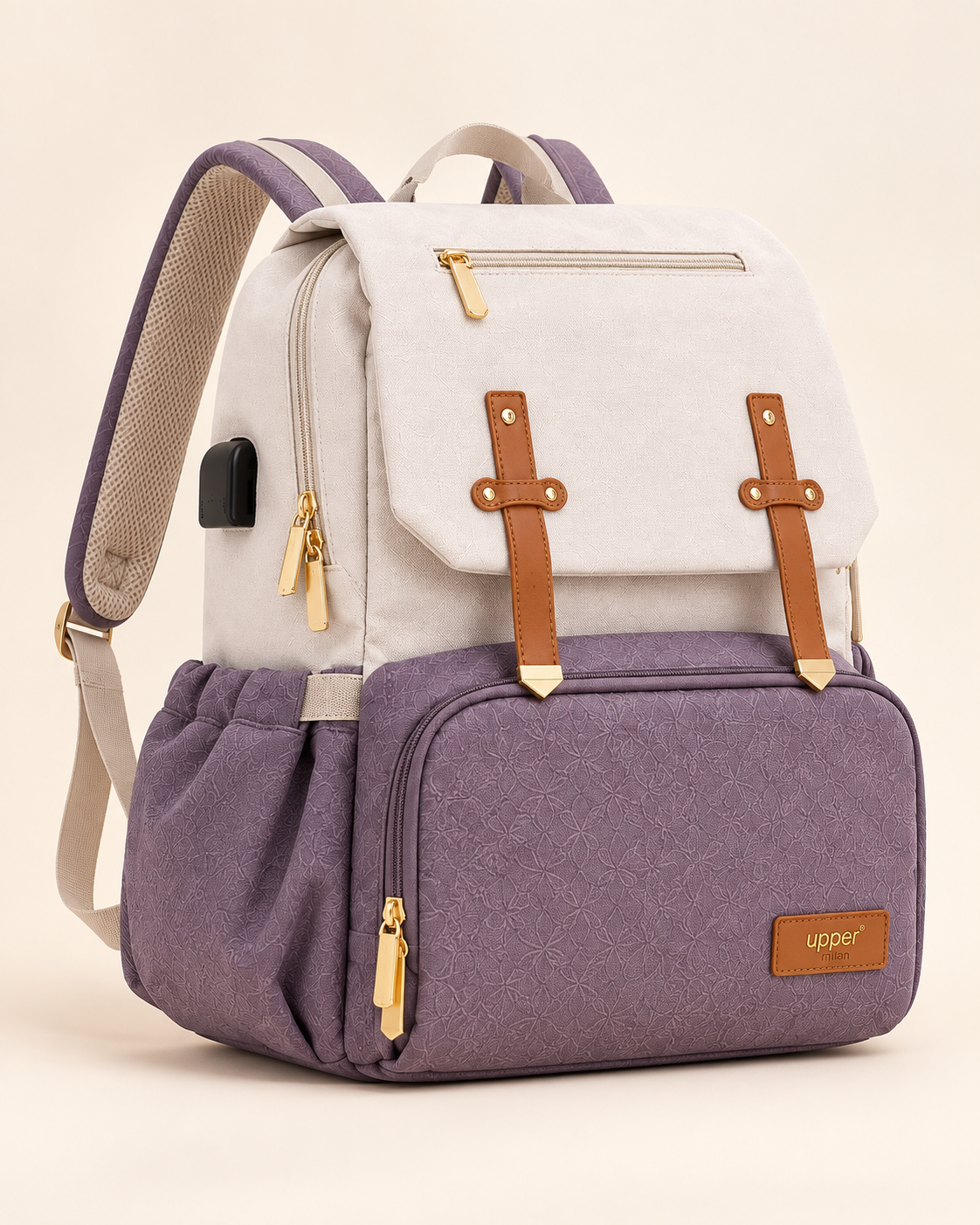 Milan - Everyday Diaper Backpack (usb Charging + Bottle Warmer)