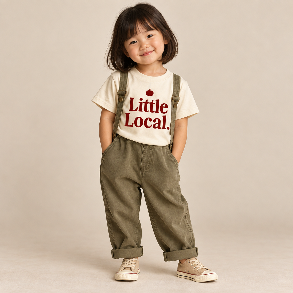 Little Local Pumpkin Tee & Sweatshirt