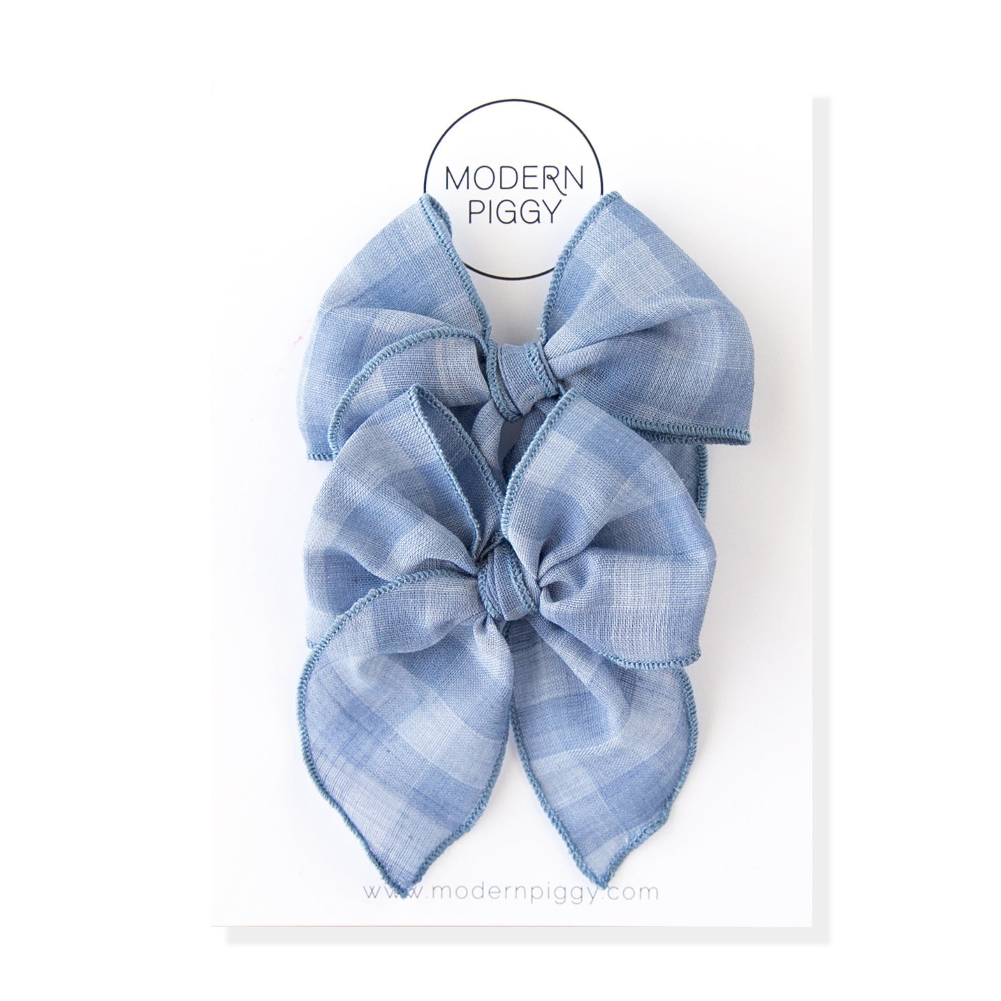 Bluebell | Pigtail Set - Petite Party Bow