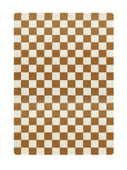 Rug Checkerboard Terra 5.6 X 7.9 Ft