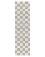 Rug Checkerboard Lilac 2.6 X 9.8 Ft