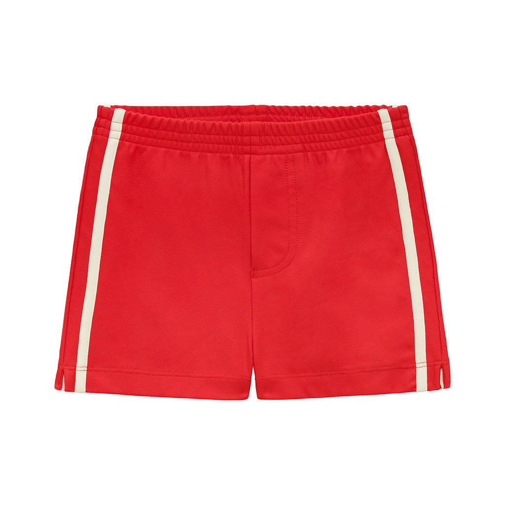 Cherry Mini Swim Trunk (athletic Stripe)