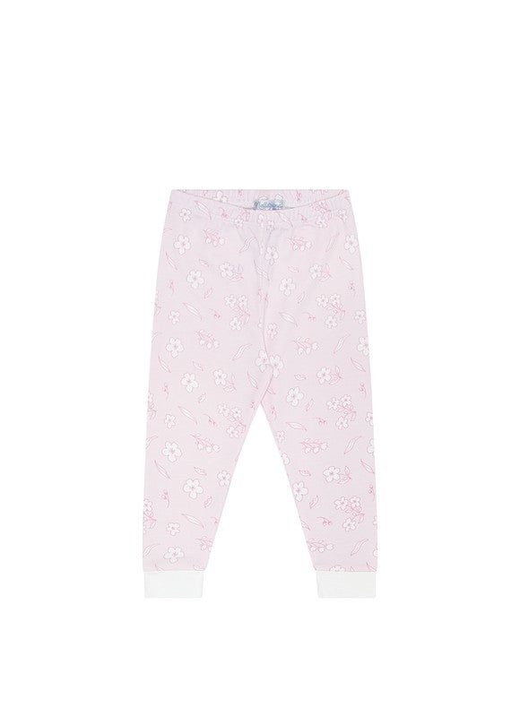 Pink Herringbone Pajamas