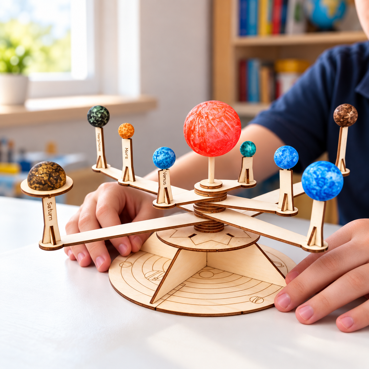 Solar System Model STEM Kit — Build the Planets in Orbit
