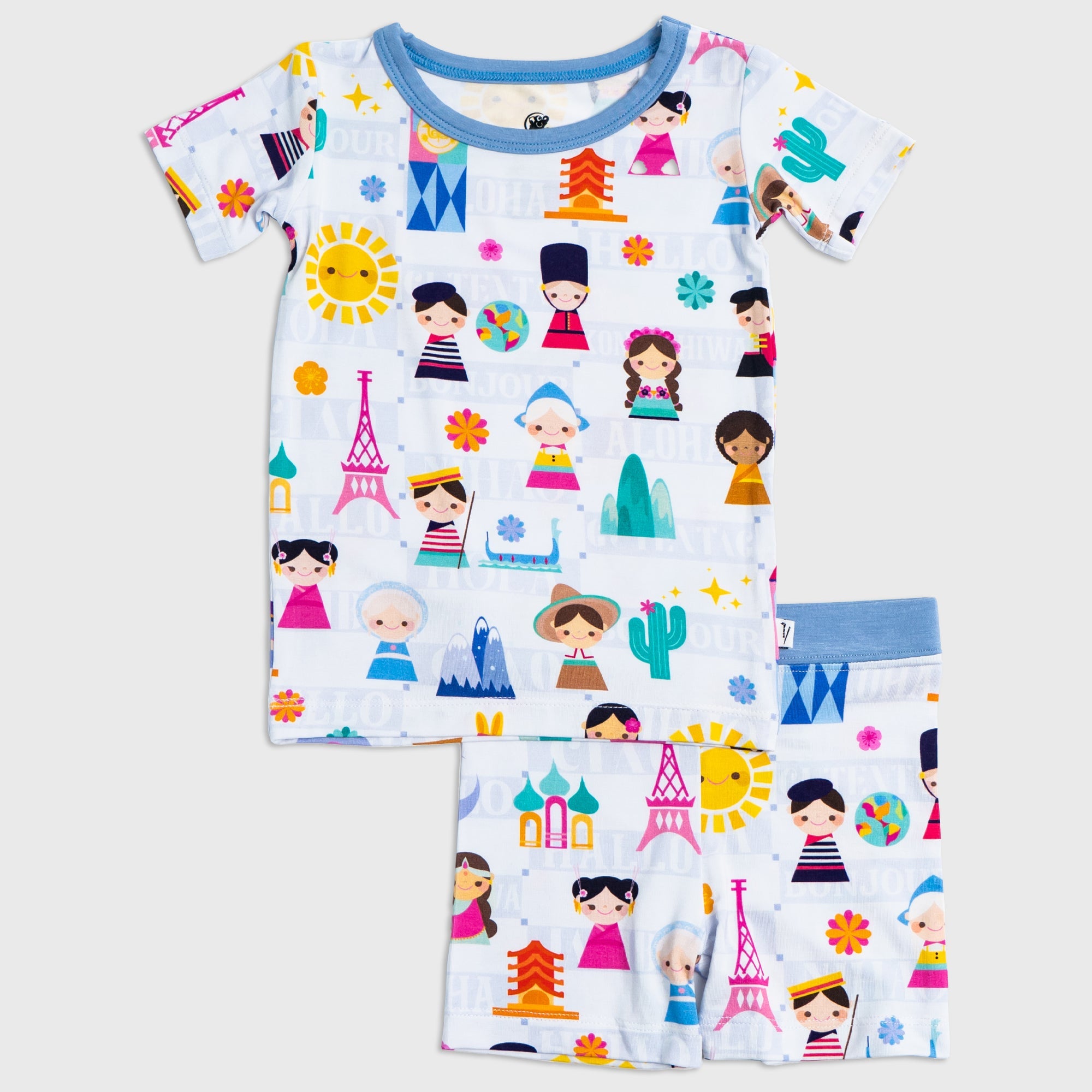 Children Of The World Short Sleeve Pajamas
