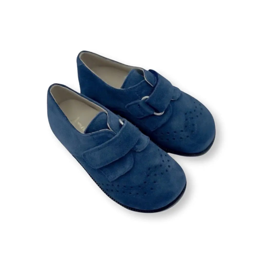 Christian- Navy Suede Boy Dress Shoes