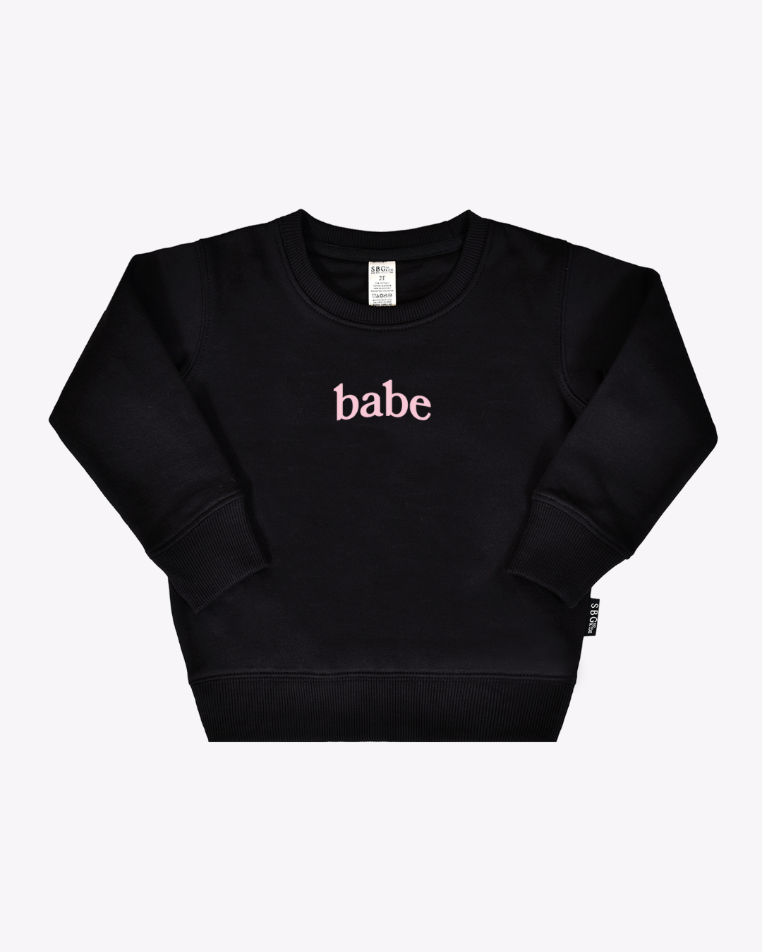 Babe Minimal Kids Pullover - See Matching Mama