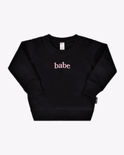 Babe Minimal Kids Pullover - See Matching Mama
