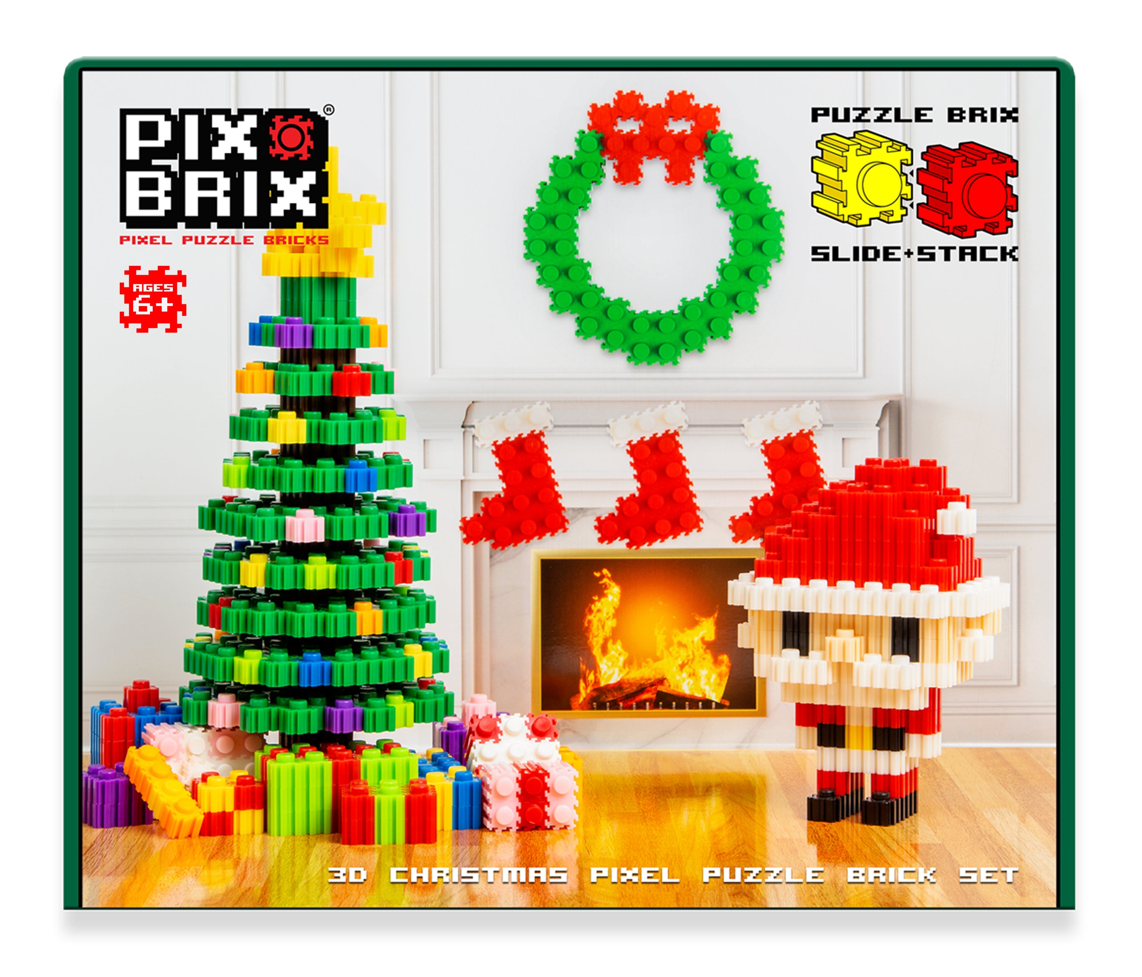 Christmas Pixel Puzzle Diorama