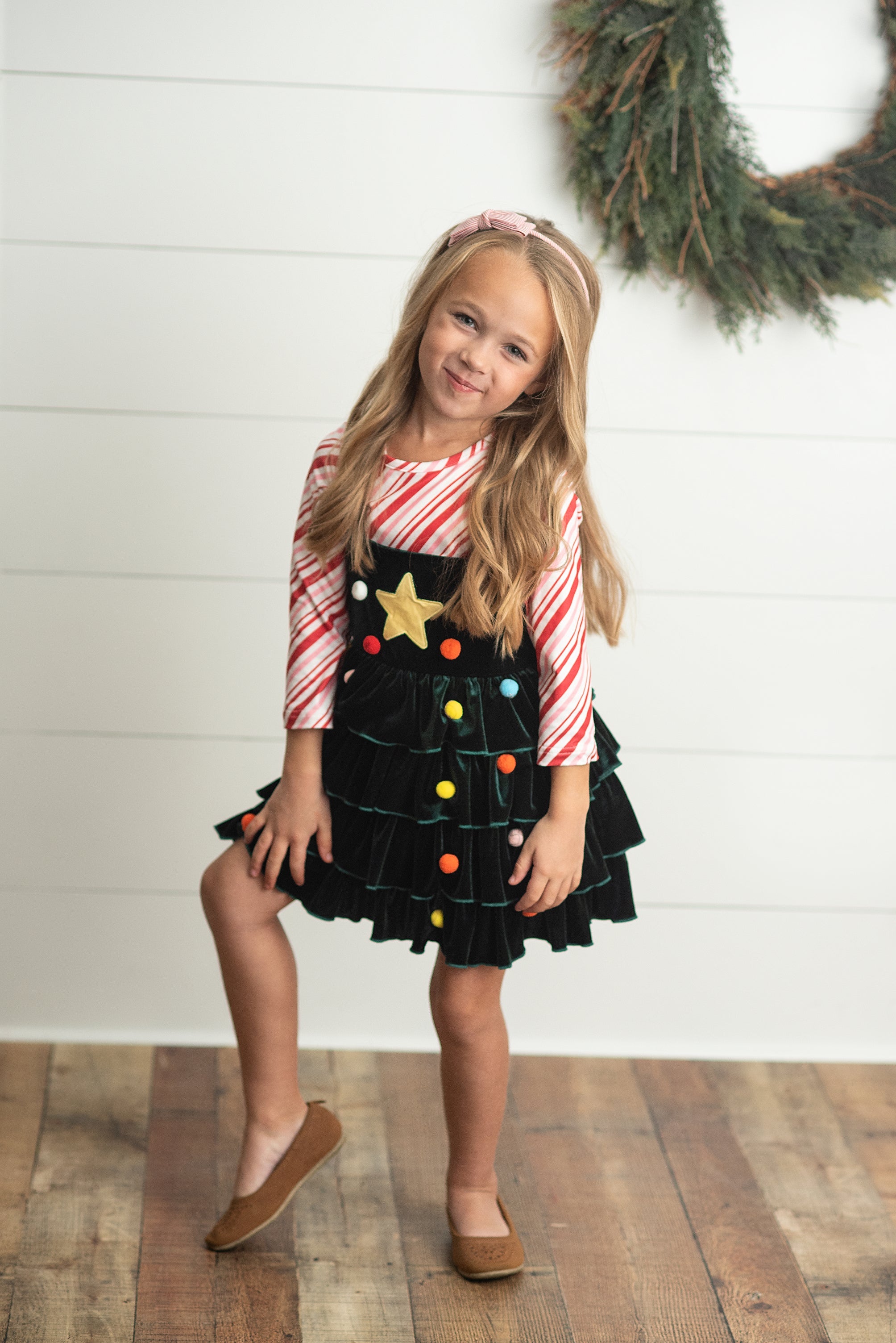 Christmas Tree Dress Set