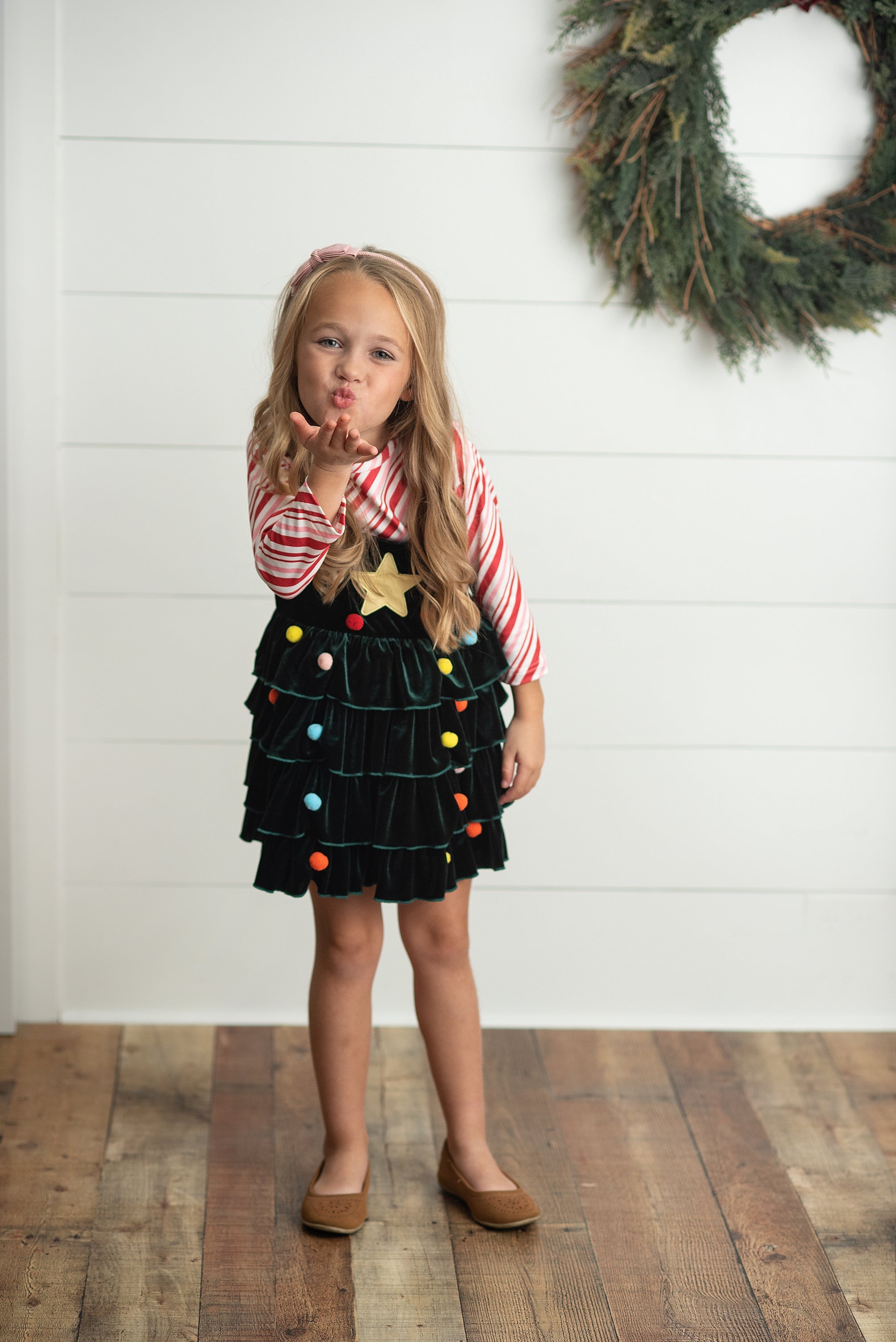 Christmas Tree Dress Set