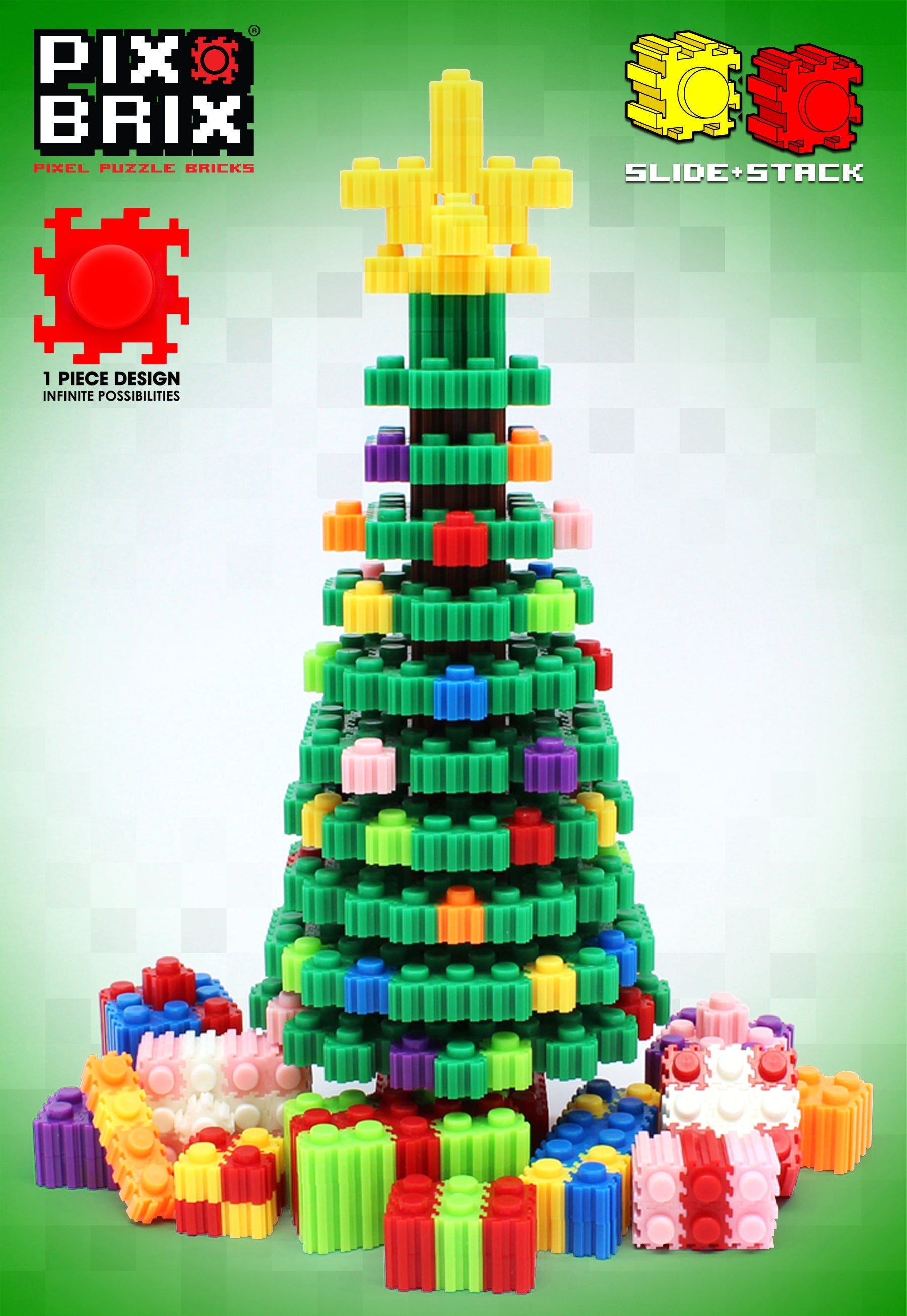 Christmas Pixel Puzzle Diorama
