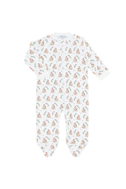 Christmas Bears Zipper Footie