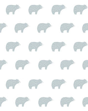 'chubby Bear' Wallpaper By Tea Collection - Elephant
