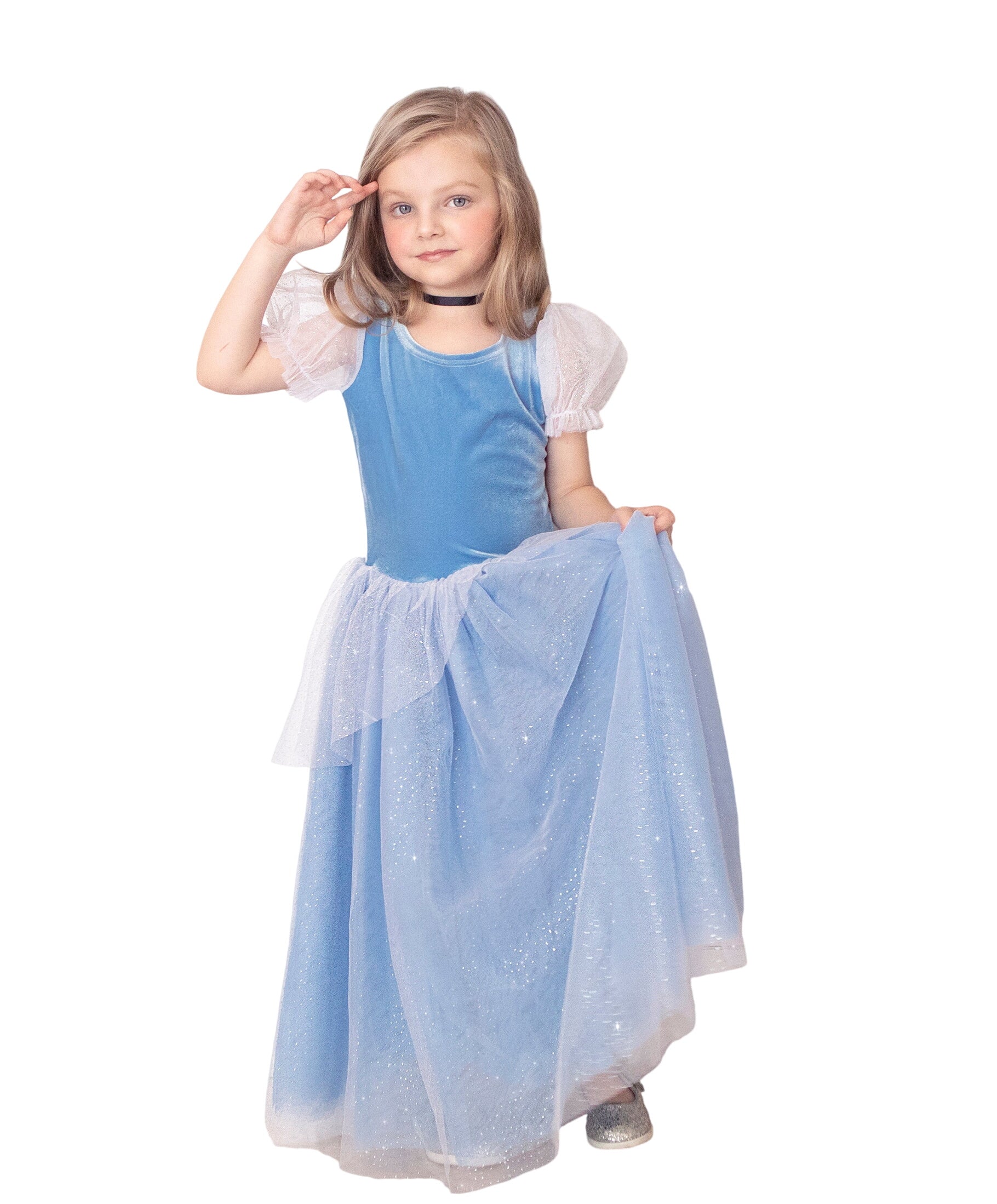 The Princess Cinderella Blue Costume Dress