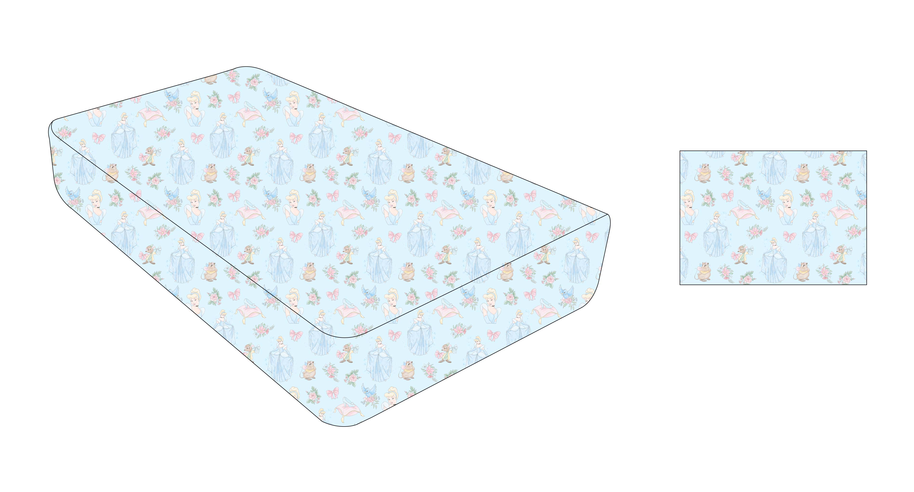 The Lost Slipper  - Twin Sheet Set