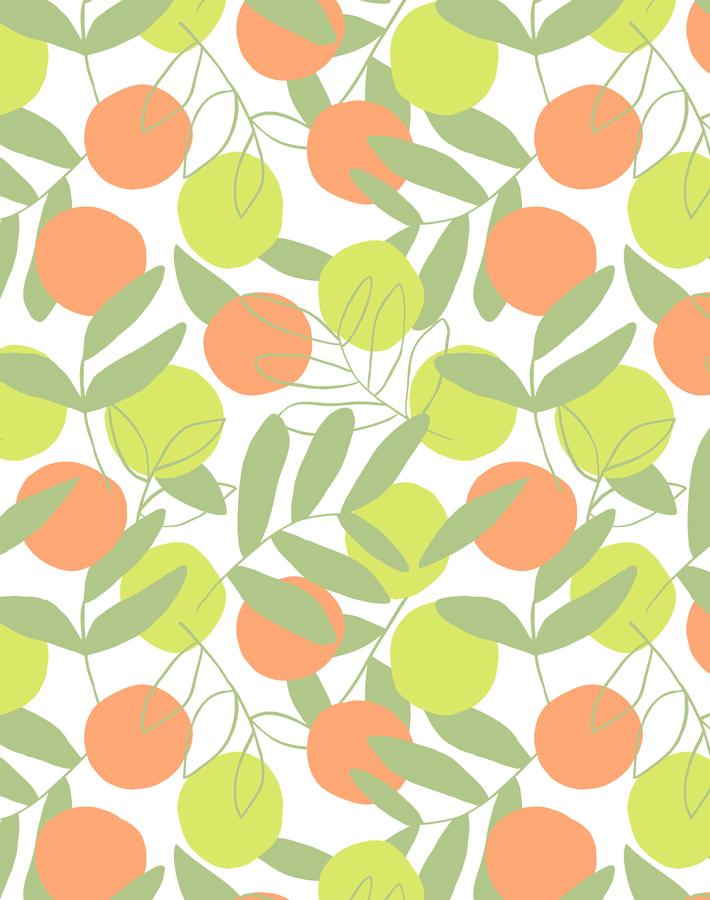 'citrus' Wallpaper By Tea Collection - Citrine