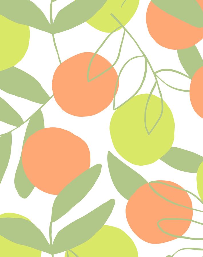'citrus' Wallpaper By Tea Collection - Citrine