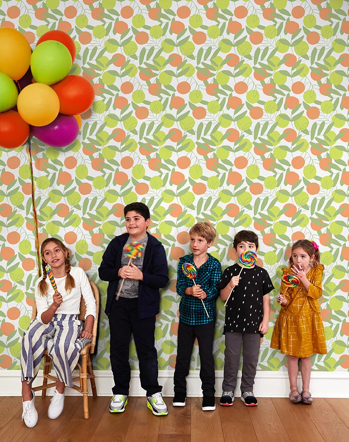 'citrus' Wallpaper By Tea Collection - Citrine