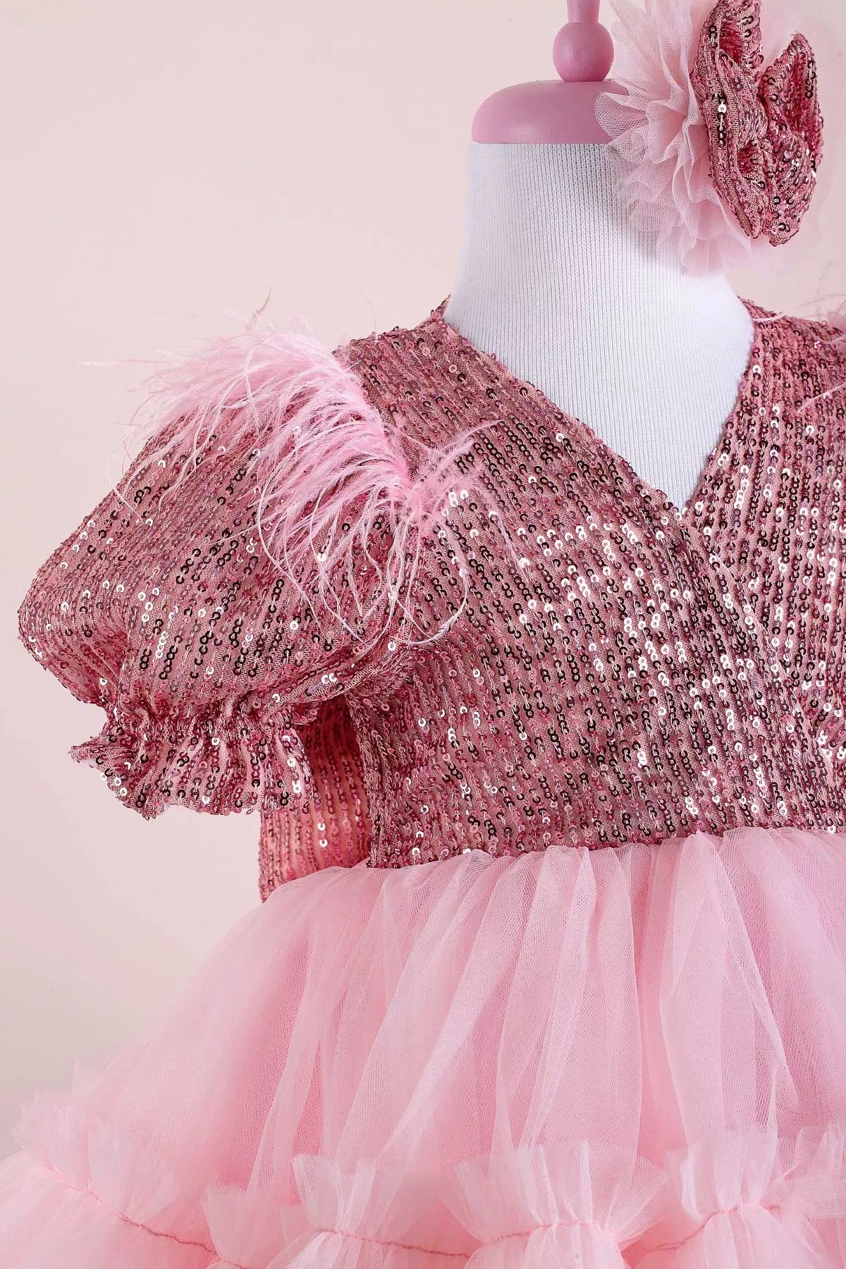 Clara Pink Party Dress