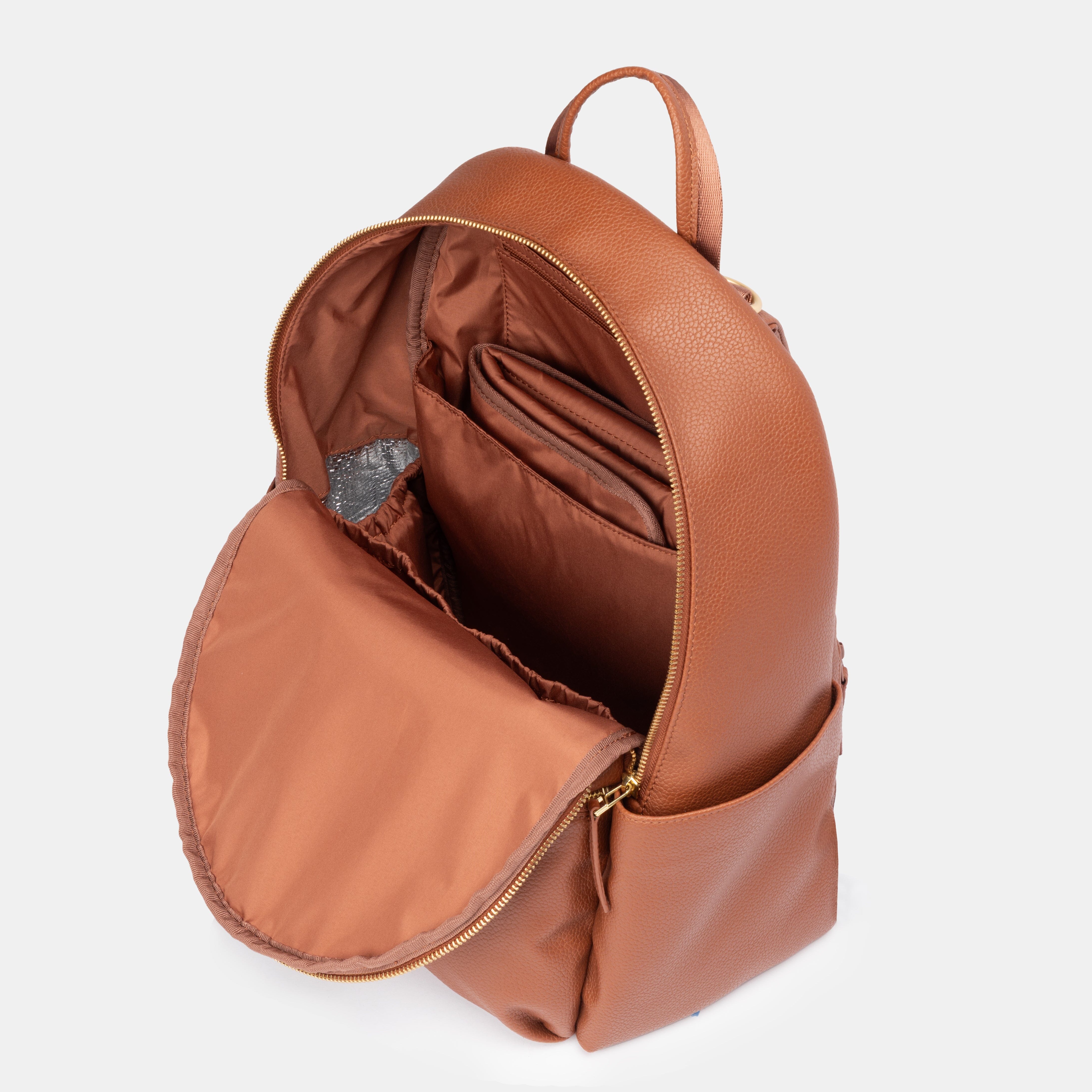 Cognac Classic City Backpack Ii