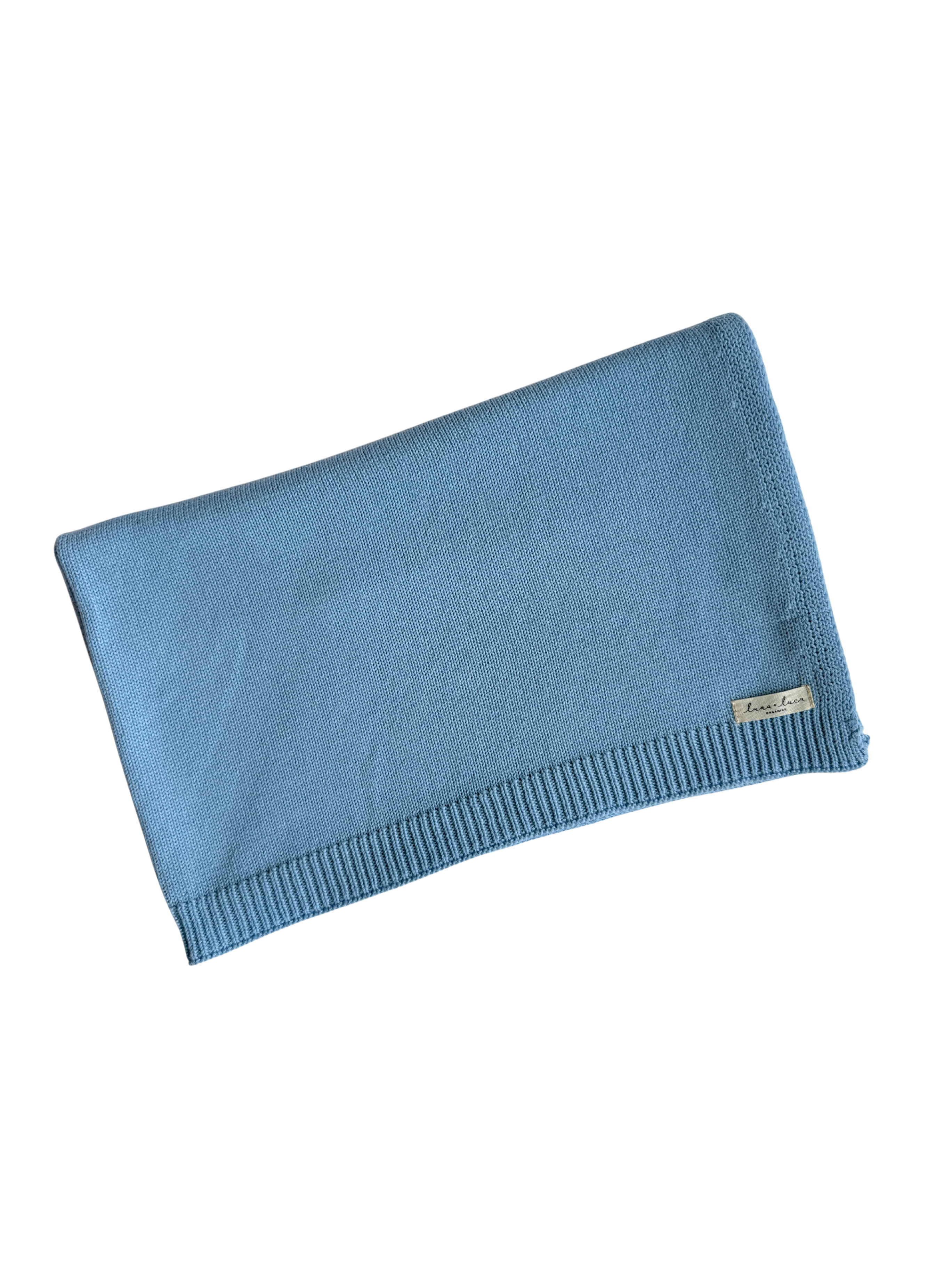 Classic Baby Blanket - Powder Blue