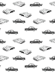 'classic Cars' Wallpaper By Tea Collection - Onyx