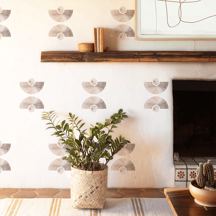 Clay Shapes Wall Decals