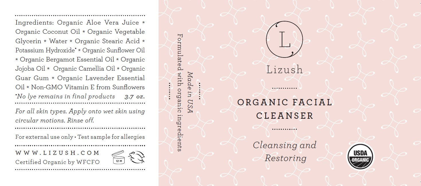 Organic Facial Cleanser Cleansing And Restoring
