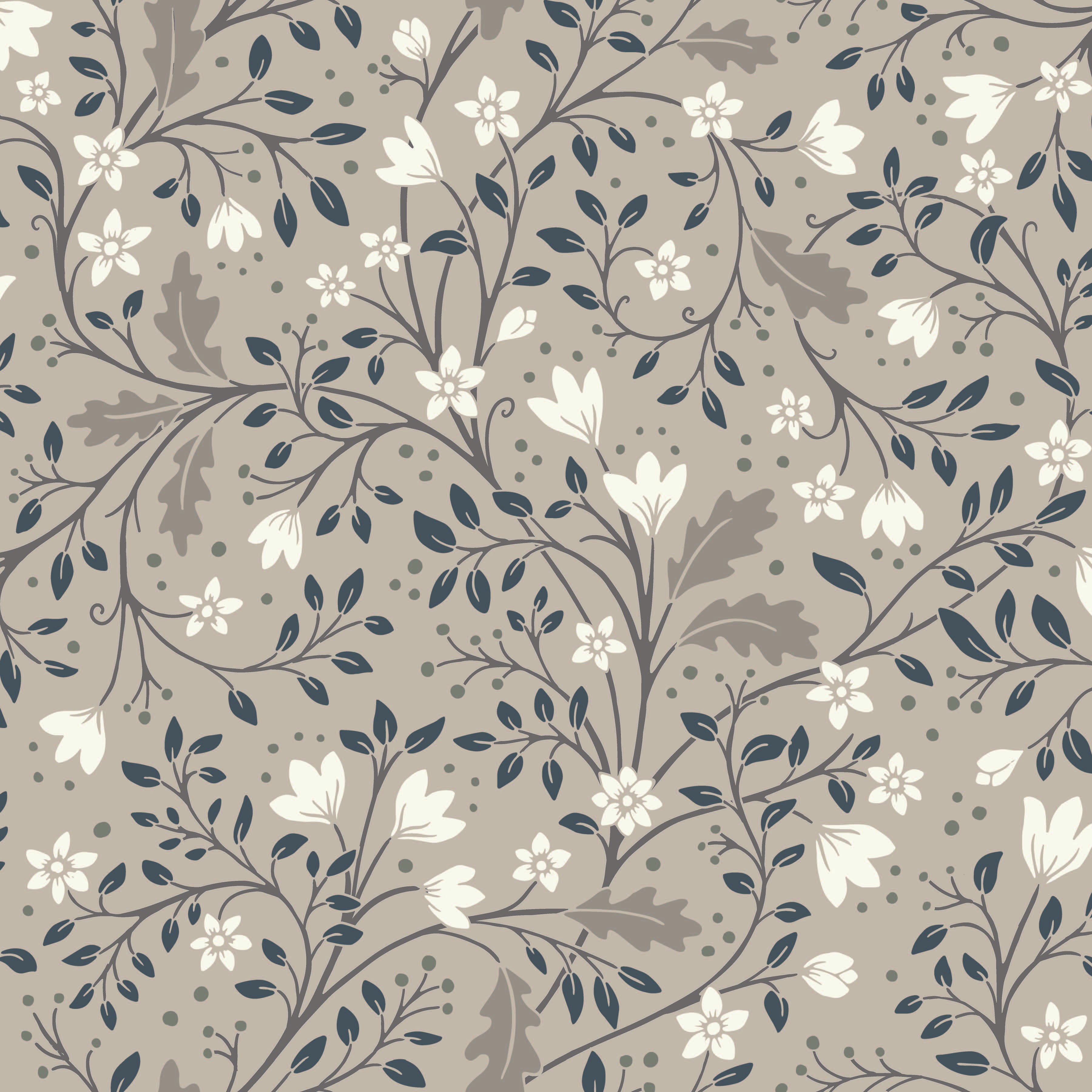 Clematis Wallpaper By Anna Black Creative