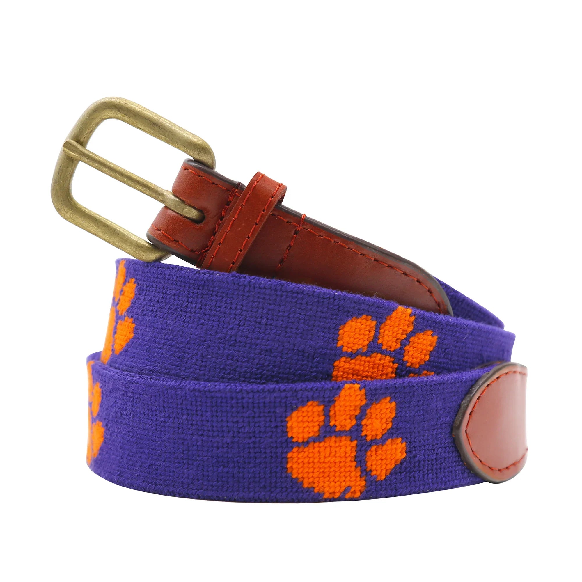 Clemson Belt (purple) Various Sizes