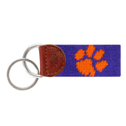 Clemson Keychain/fob Purple