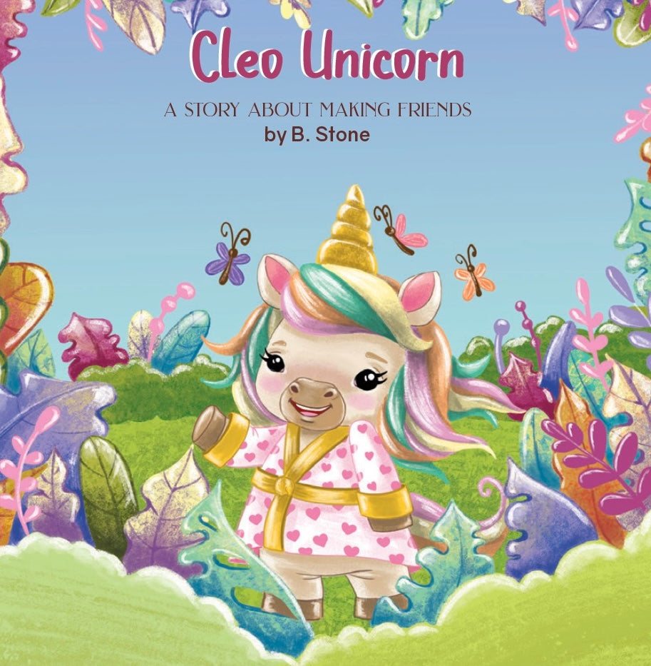 Cleo Unicorn Board Book