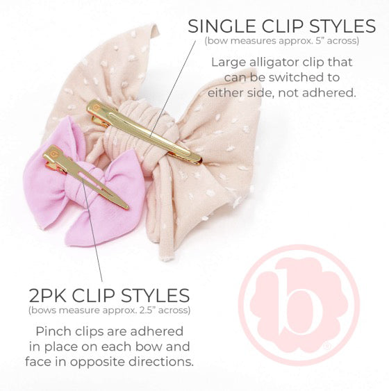 2pk Baby Fab® Clips