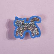 Cloud Cat Glitter Sticker