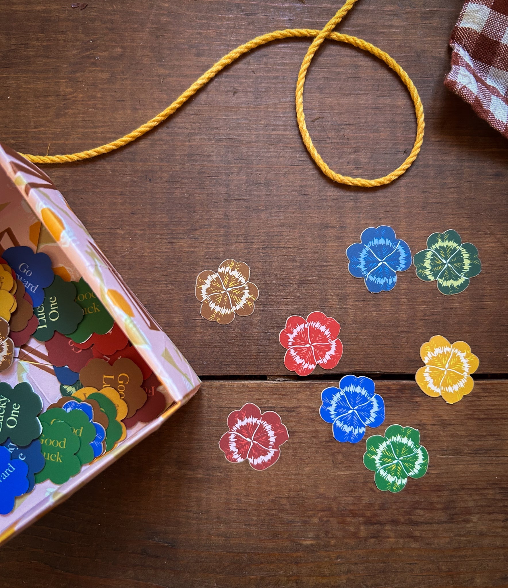 Lucky Clover Encouragement Tokens