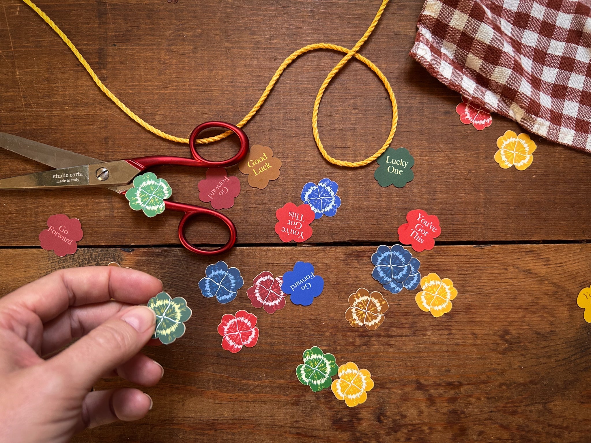 Lucky Clover Encouragement Tokens