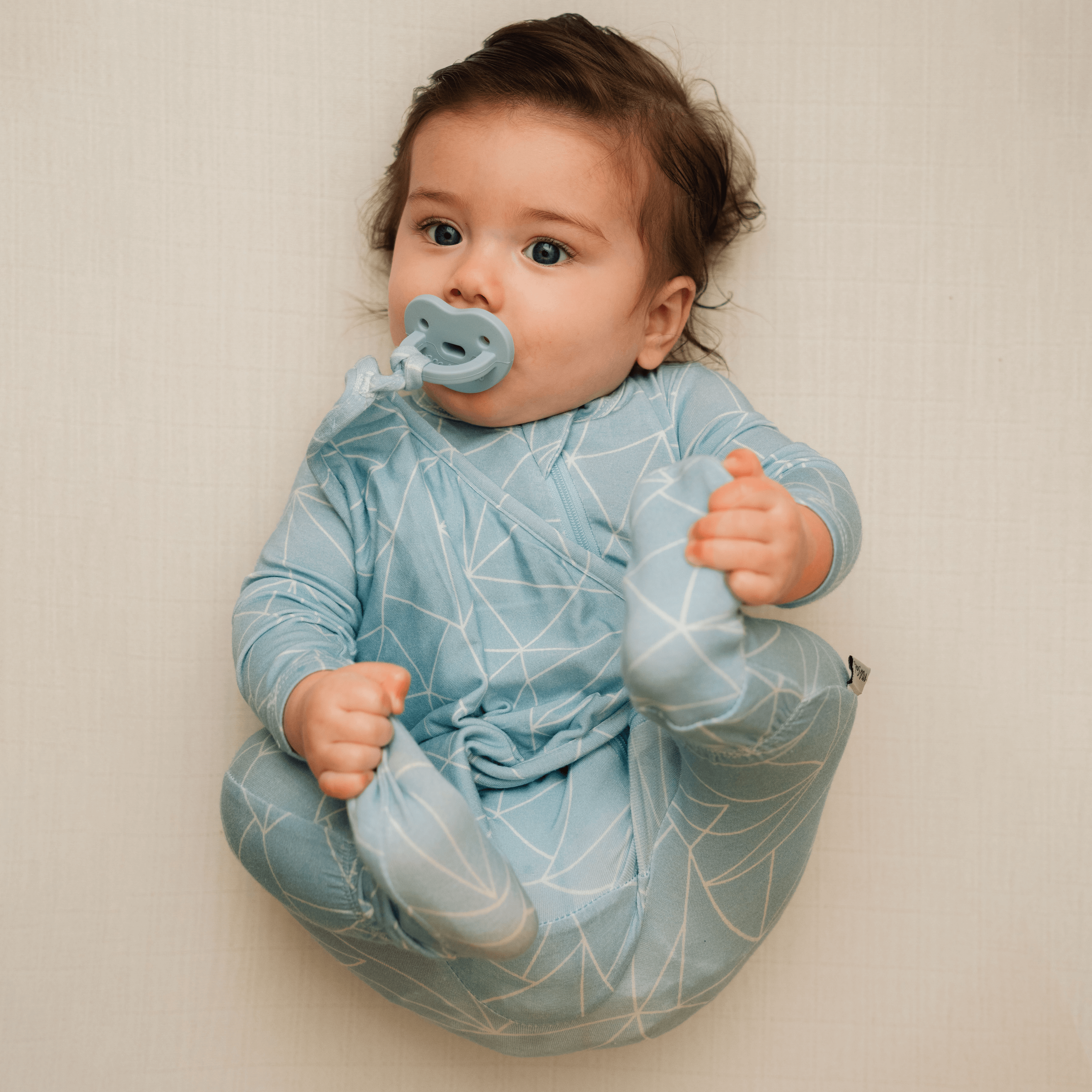 COASTAL FOOTED JAMMIES by Milk Snob