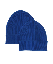 Adult + Mini Beanie Set - Cobalt