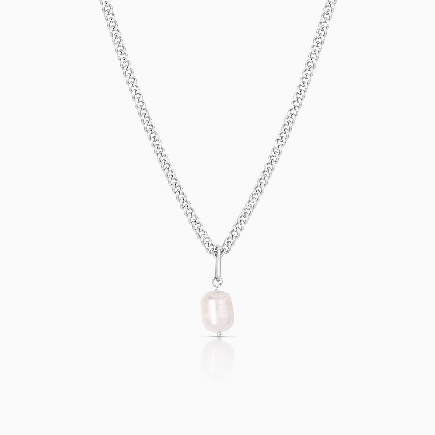 Colette Pearl Curb Necklace