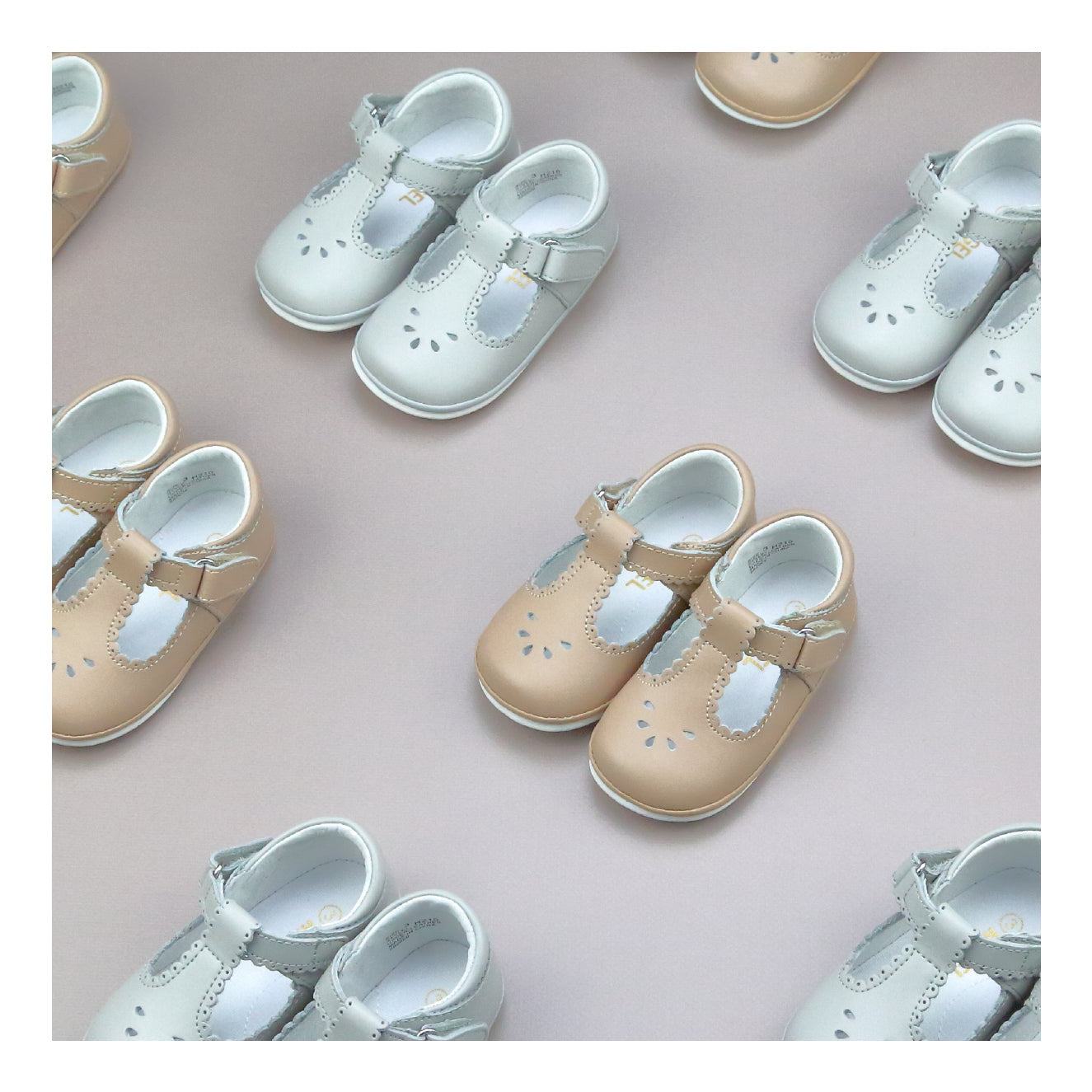 Dottie Scalloped T-strap Mary Jane (baby)