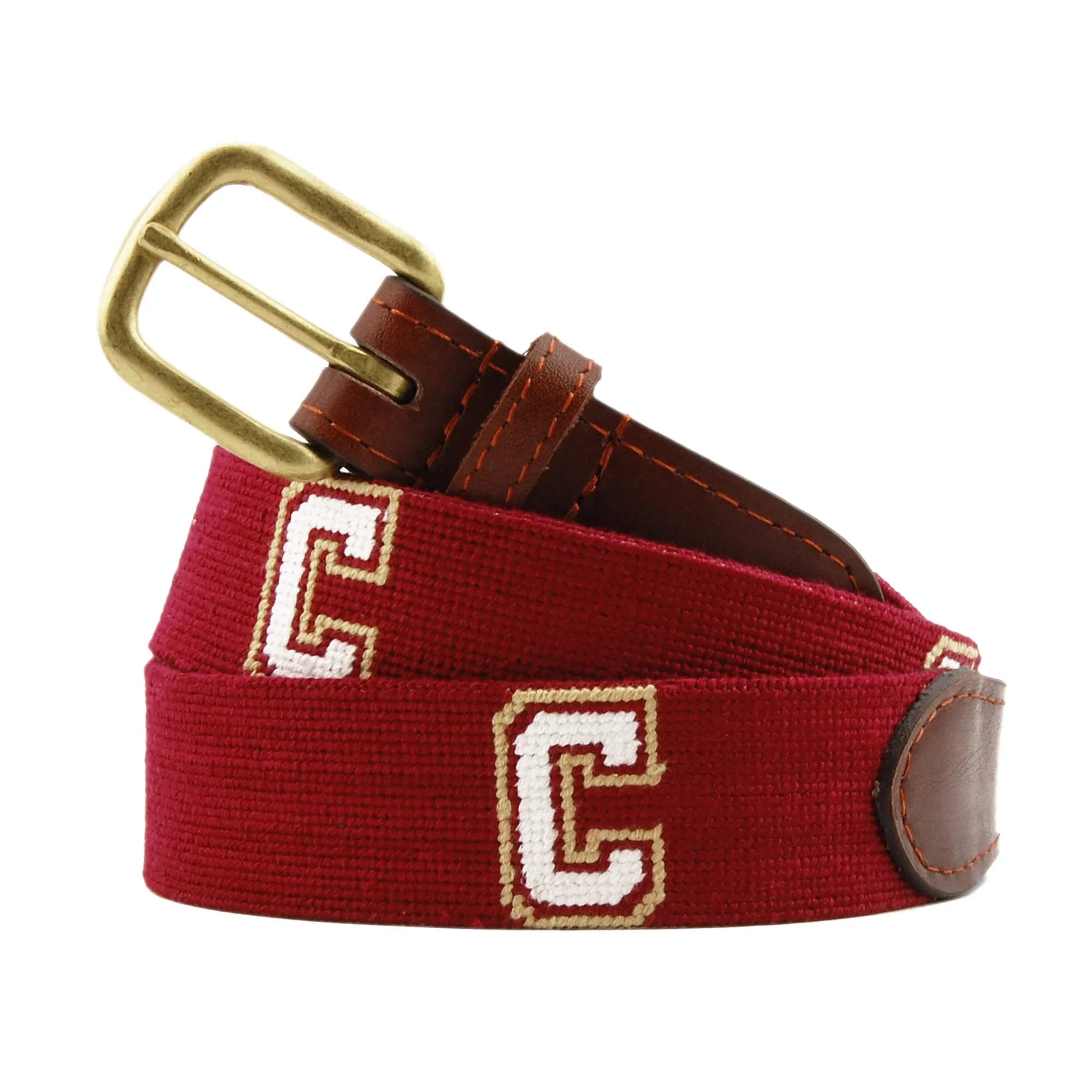 College Of Charleston Belt (garnet)
