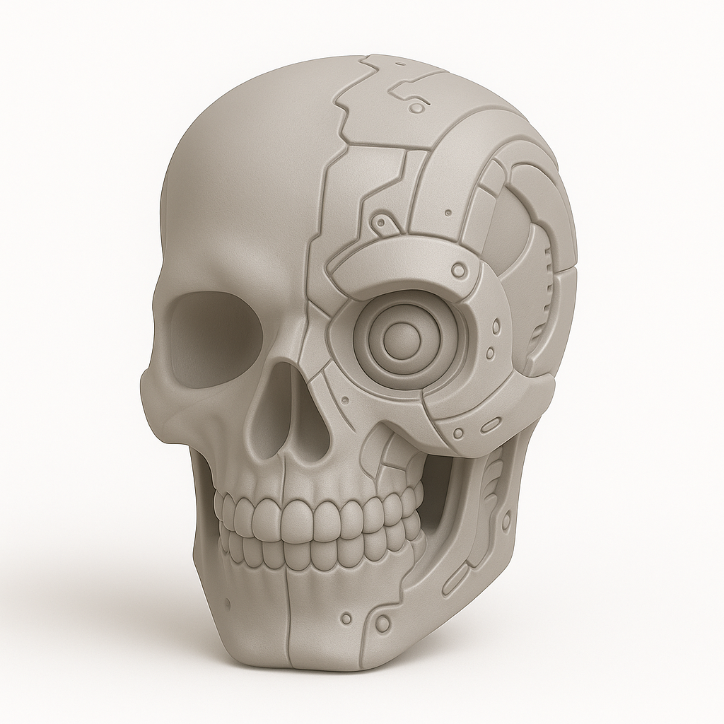 Neuroforge: The Hybrid Skull