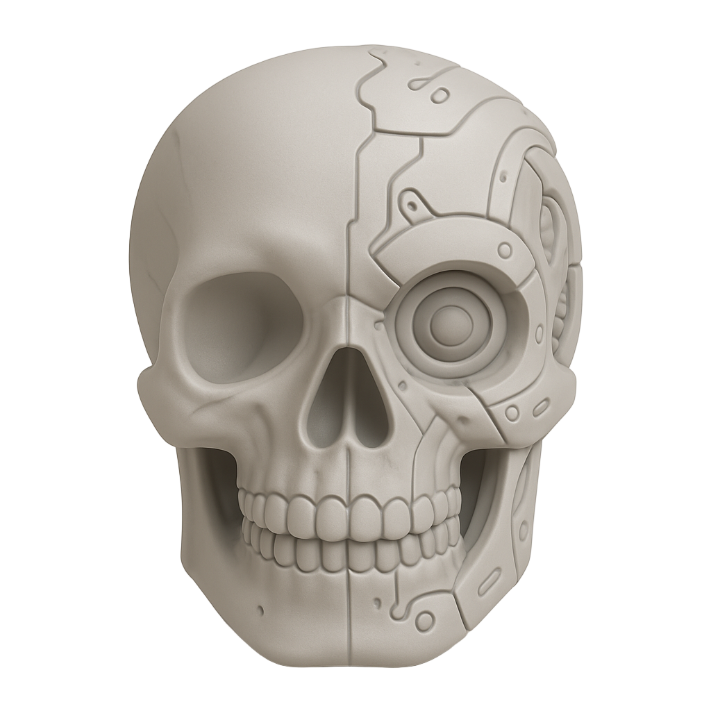 Neuroforge: The Hybrid Skull