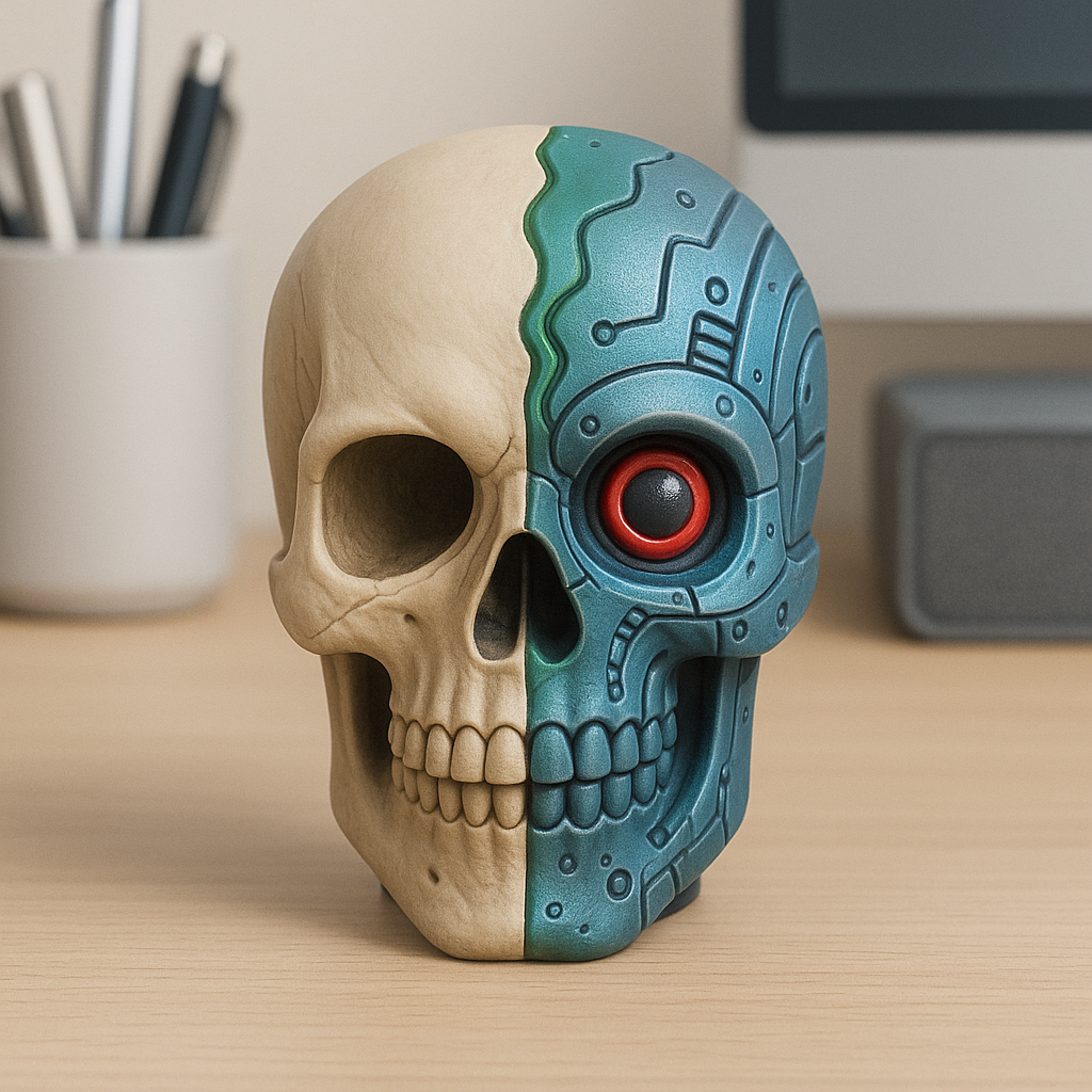 Neuroforge: The Hybrid Skull