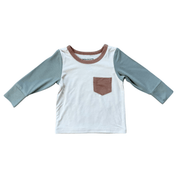 Colorblock Pocket Shirt