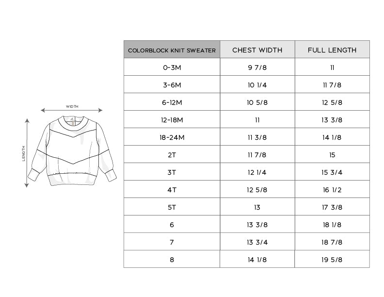 Colorblock Knit Sweater