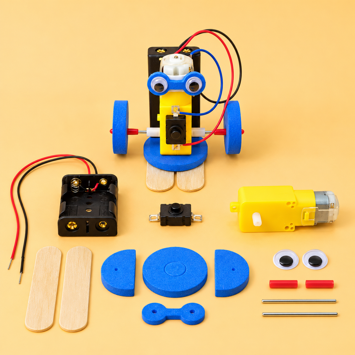 Big Foot Robot STEM Kit — Build a Stomping Robot